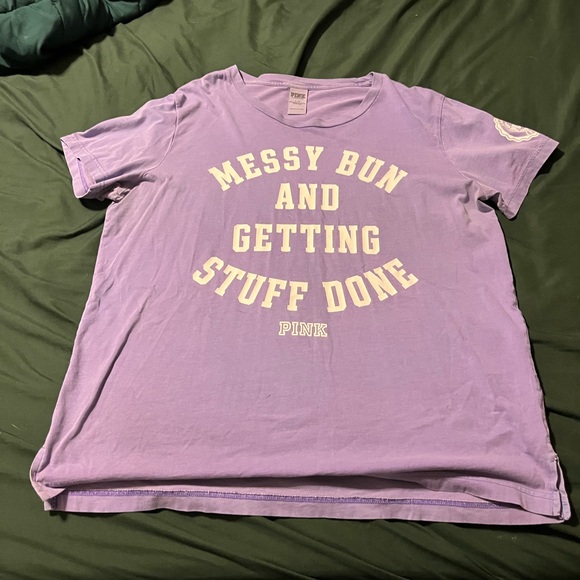 PINK Victoria's Secret Graphic Tee - Picture 1 of 10